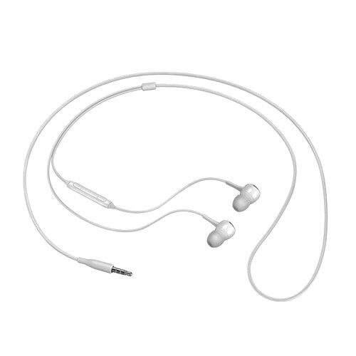 Crispy™ Headphones with Mic, Earphones, Handsfree Headset with Deep Bass and Music (White) for Android Devices